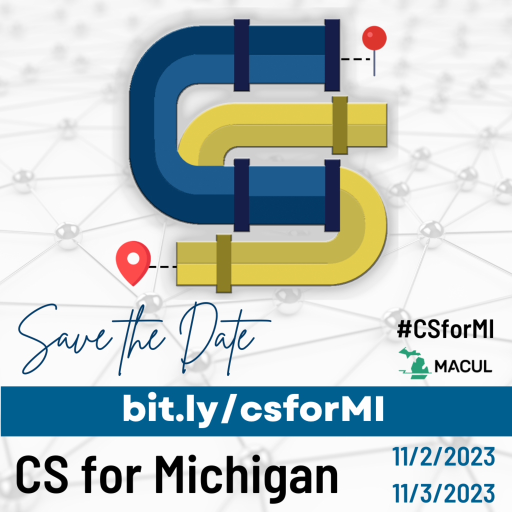 CSforMichigan Save the Date 2023