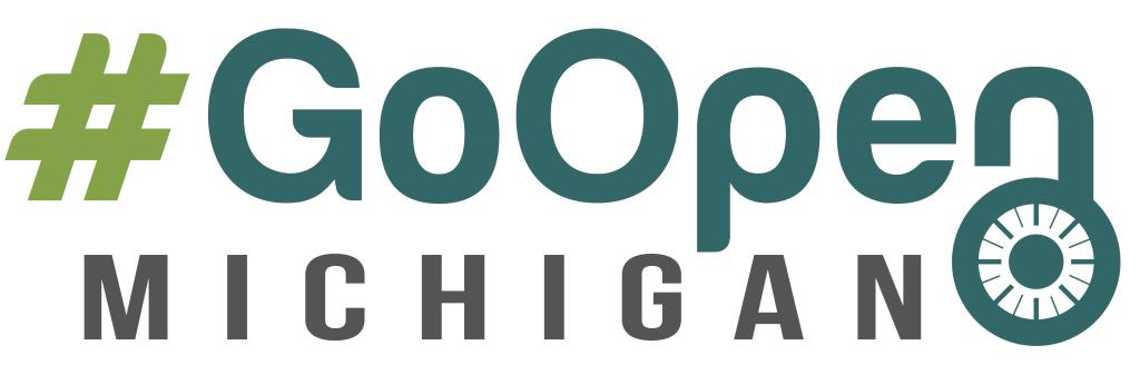Go Open Michigan logo